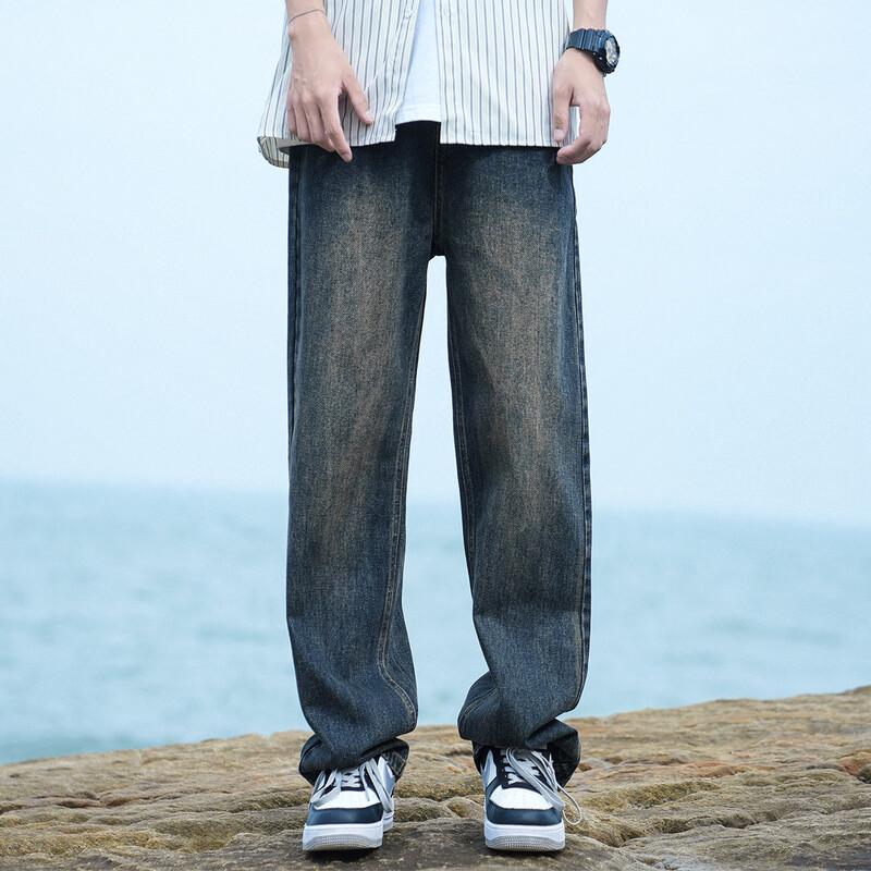 Paul Frank Men's American Retro Loose Straight-Leg Jeans