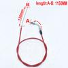 Universal 1200MM Throttle Clutch Cable For Chinese Pit Dirt Motor Bike XR50 CRF50 CRF70 KLX 110 125 SSR TTR BBR