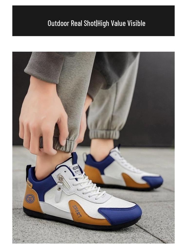 Kuanggan 2026 Men's Slip-On Versatile Casual Sports Shoes - Soft Sole for Work & Commute.