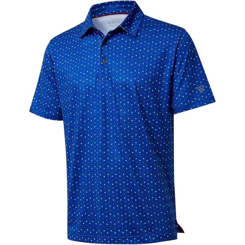 Short Sleeve POLO Shirt Button Solid Color Men's Sweatshirt