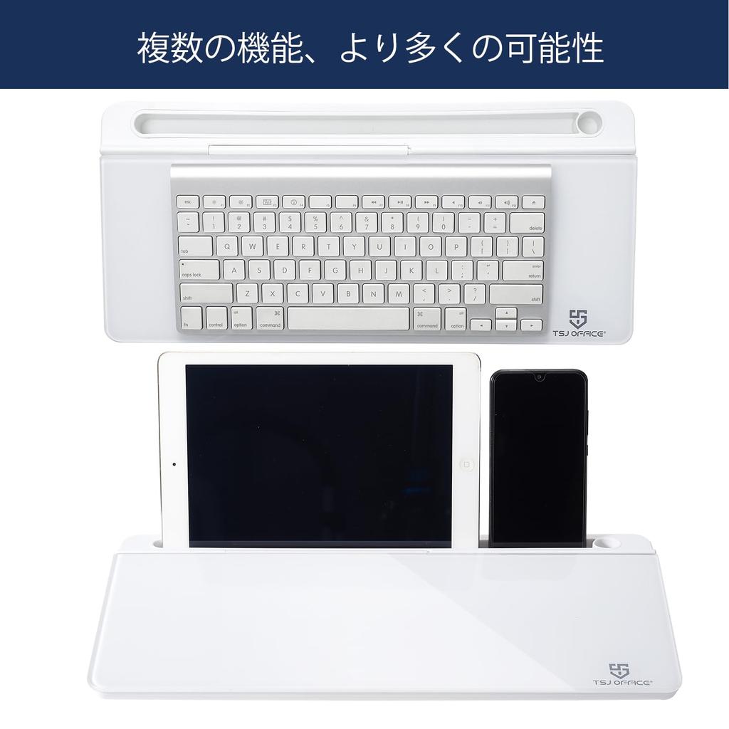 Mini Desk Whiteboard with Storage - Multi-Purpose Glass Board, Small, Mini Size, Freestanding Tabletop, for Office, Home, Kids, and School