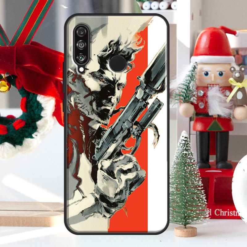 Metal Gear Solid For Huawei Nova 12i 11i 8i 12s Y73 Y72 Y61 Y91 Y90 Y70 Y60 9 10 SE P60 Pro P30 P40 Lite Case