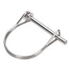 Safety Coupler Pin 316 Stainless Steel D Type Shaft Locking Pin for Table Saw Truck Boat Trailer