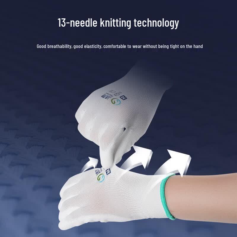 Titanfine PU Palm Coated Work Gloves