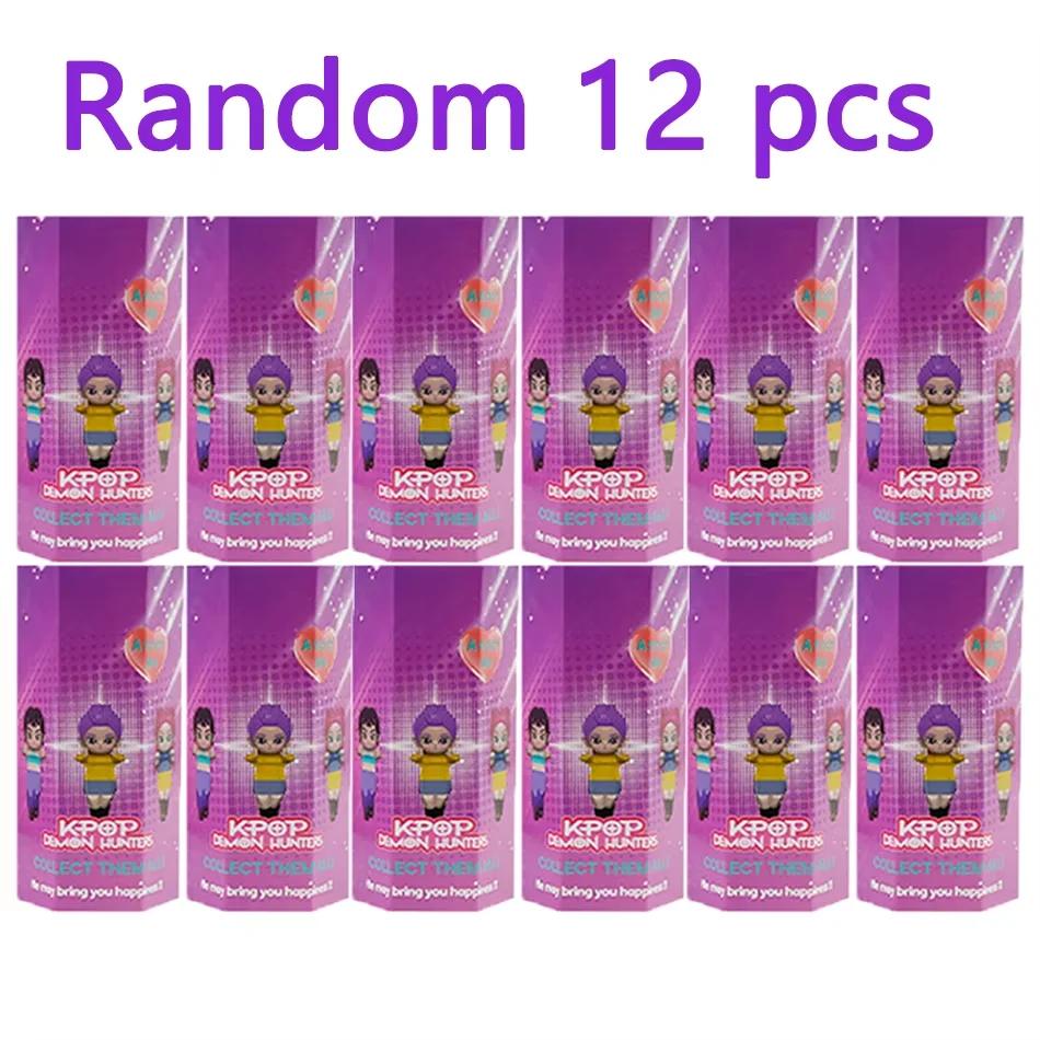 $$_%Demon Hunters Blind Box Devil Saja Collect Anime Figure Party Cosplay Gaming Cartoon Huntrix Decorative Christmas Gift_@