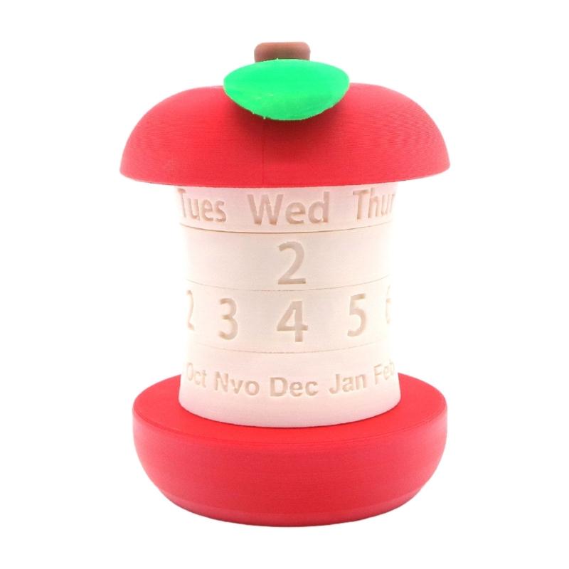 

Rotating Calendar Form Desk Tidy Tiny Size Sustainable Home Office Decoration 1