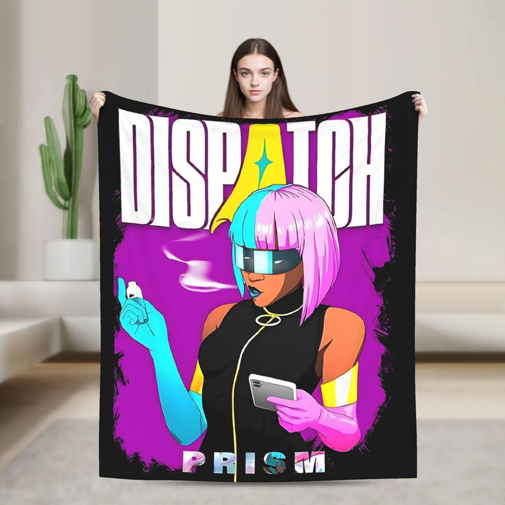 Soft Blanket Picnic Dispatch Game Throw Blanket  Flannel Bedspread For Bedroom Funny Sofa Bed Cover