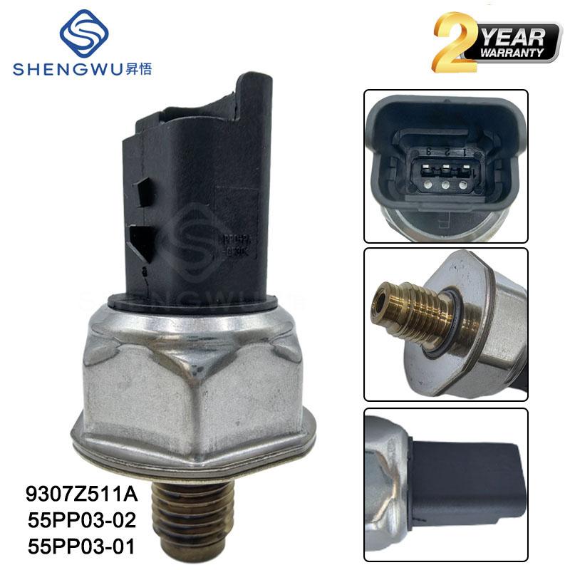 55PP03-02 Fuel Rail Pressure Sensor For Ssangyong Kyron Ford Transit Focus Jaguar X-TYPE 1.8 2.0TDCI DACIA 9307Z511A 55PP0301