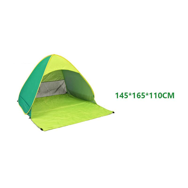 Automatic Pop Up Beach Tent, Portable Foldable Sun Shelter with UV Protection for Outdoor Seaside Use