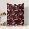 1pc A Nightmare on Elm Street Flannel Throw Blanket - HD Printed Lightweight Soft Warm All-Season Blanket for Sofa, Bed, Travel, Camping 080