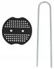 Gardenline Set of 6 Pins 15cm with Washer for Attaching Agrotextile Den6577