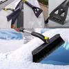 36" Extendable Ice Scrapers for Car Windshield 360°Pivoting Snow Brush for Car Snow Scraper Detachable Snow Removal Tool for Cars,Trucks,SUVs,