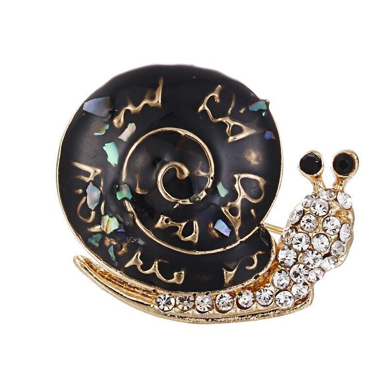 

Эмаль Раковина Абалона Улитки Элегантная Изысканная Брошь Корсаж Животные Броши Женщины Мужчины Костюм Аксессуары Значки