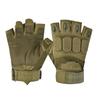 Production of Gloves New Half-finger Exposed Finger Black Hawk Protective Military Fans Outdoor Sports Cycling Breathable
