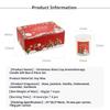 Y 6pcs/box Scented Candles Soy Wax Christmas Lavender Candle Cup Wedding Ceremony Birthday Gift Home Decoration Glass Fragrance