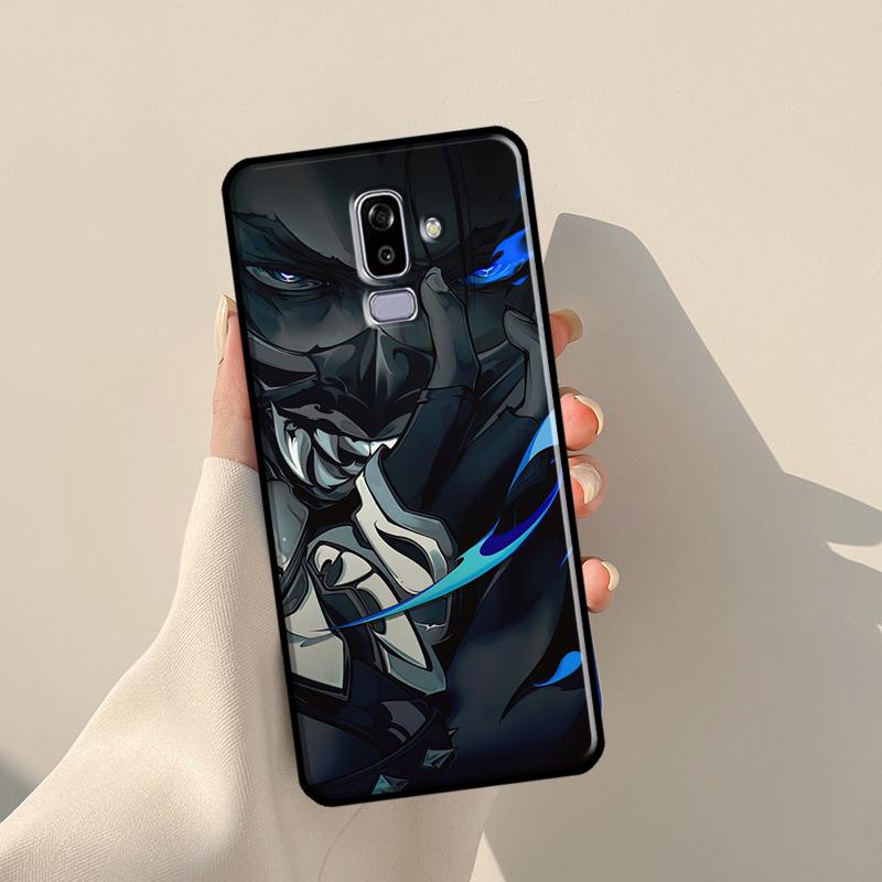 Valorant Game Cover für Samsung Galaxy J4 J6 Plus 2018 A6 A7 A8 A9 J8 J1 2016 A3 A5 J3 J7 J5 2017 Hülle
