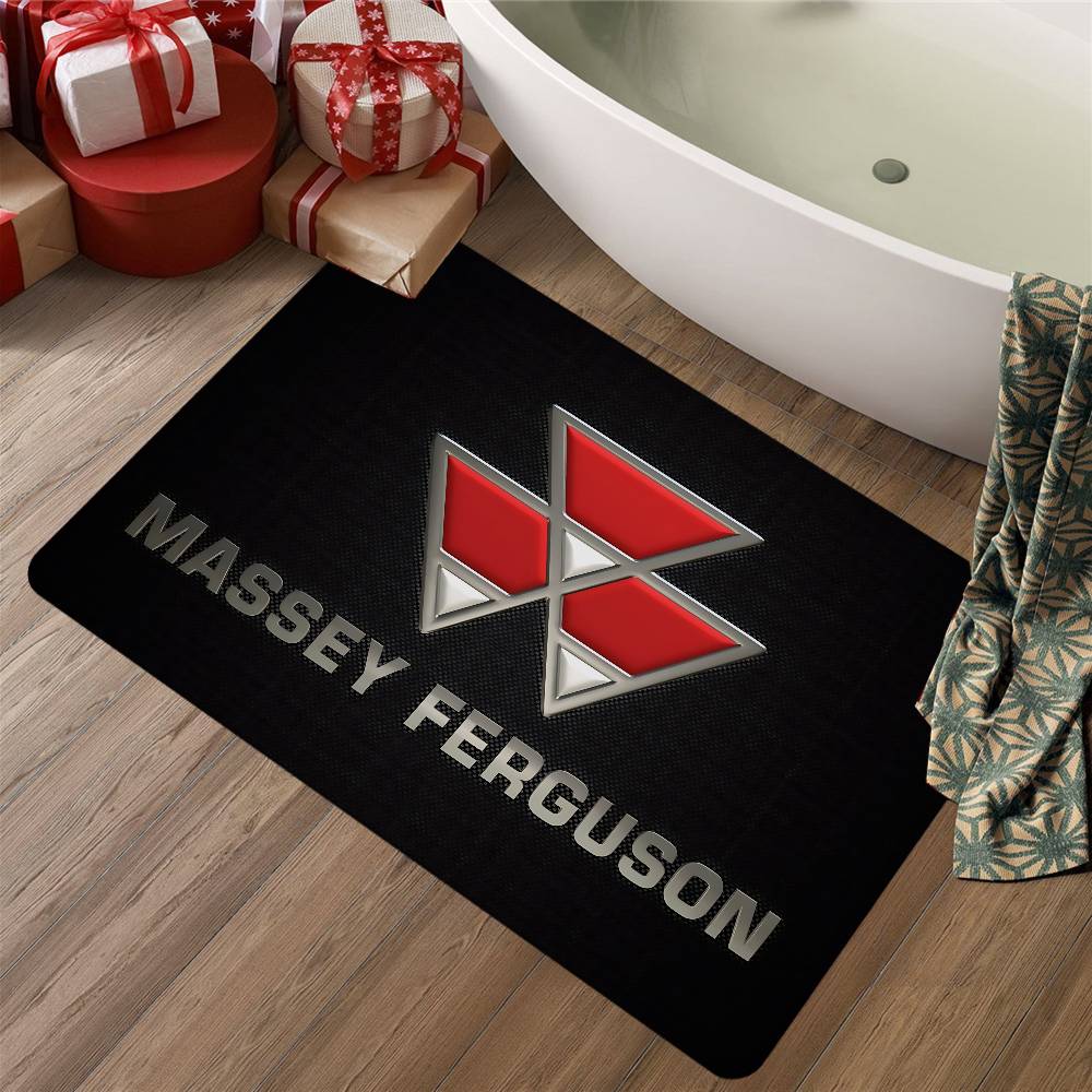 M-Massey F-Ferguson Floor Mat INS Style Soft Bedroom Floor House Laundry Room Mat Anti-skid Household Carpets