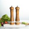 4"6"8"10" Manuell Pepparkvarn Salt- och Pepparkvarn Med Justerbar Keramisk Krydda Träpepparkvarn Handhållen Örtkrydda