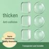 High-Transparency Anti-Collision Door Stopper & Silent Silicone Buffer Pad