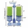 Double Head Bio Sponge Filter with Ceramic Media Ball for Fry Shrimp Aquarium Fish Tank