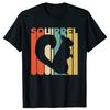 Cute Animal T-Shirts Funny Vintage Style Squirrel Men's Hipster Summer Cool T-Shirt For Guys Custom 100% Cotton TShirts