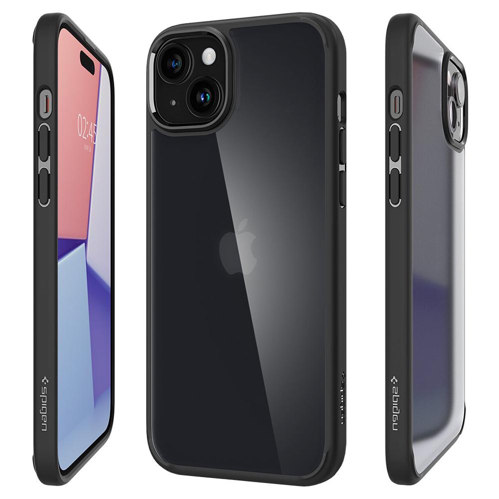 Spigen Ultra Hybrid Iphone 15 Frost Black
