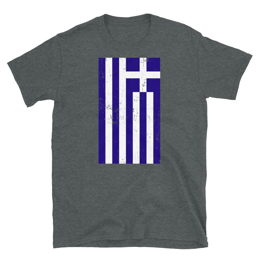 Hungary Europe Budapest Distressed Flag Short-Sleeve Unisex T-Shirt