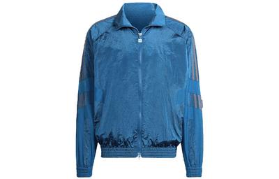 Originals Blue Version Collection Jackets Men's Blue Stand Collar Moderate Other HD2240