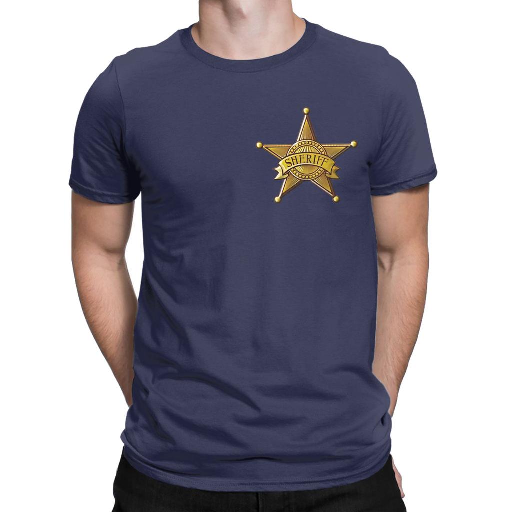 Sheriff Novelty 100 Cotton Tshirt Deputy Sheriff Office Decor Tees Tops For Unisex