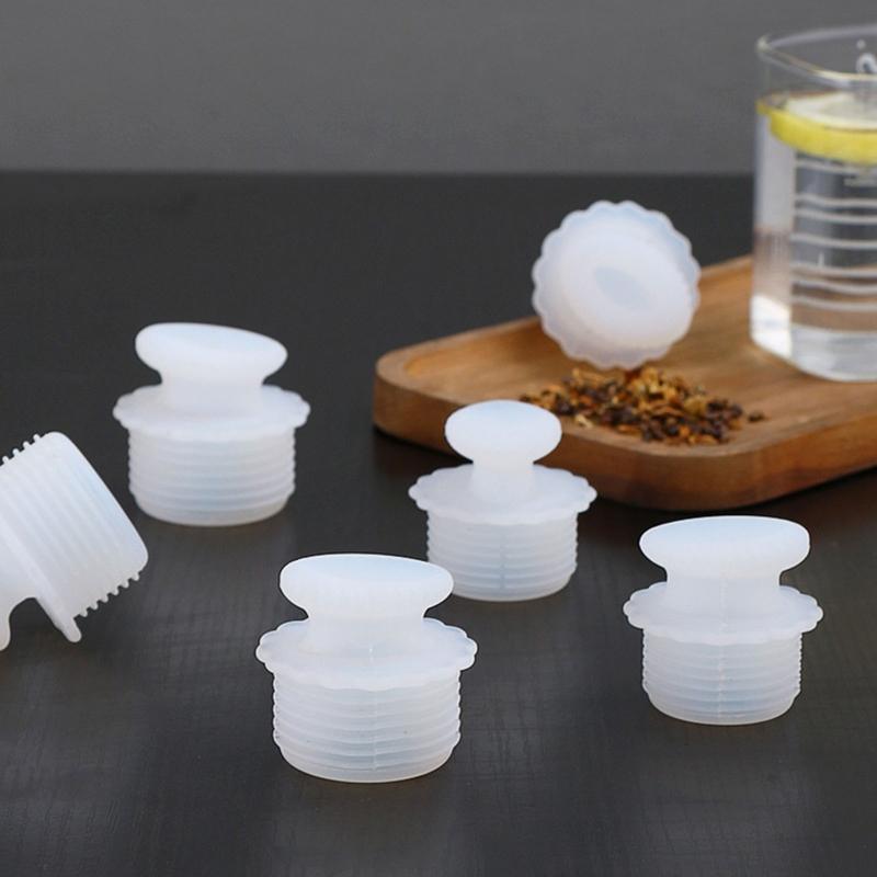Bottle Stoppers Replacement Silicone Cork Plug Safe Vacuum Flask Lid Cap Kettle Insulation Pot Stopper Parts for