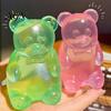 Anxiety Relief Toy Clear Bear Squeeze Stress Shape TPR Sugar Ball Sensory Soft Stretchy Decompression Fidget