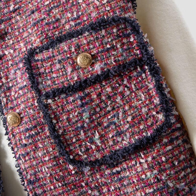 Women's Retro Tweed Vest