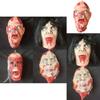 Horror Haunted House Decor With Bloody Head Prop For Halloween Scare Events