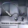 NEW Real Bone Conduction Sport Headphone Wireless Earphone Bluetooth-Compatible Headset Hands-free with Mic for Running