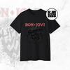 Bon Jovi More Slippery T-Shirt | Unisex Cotton Concert Tee