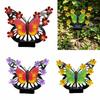 Solar Powered Solar Wall Light Butterfly Shape Outdoor Wall Decor Garden Decor Light  Garden Fence