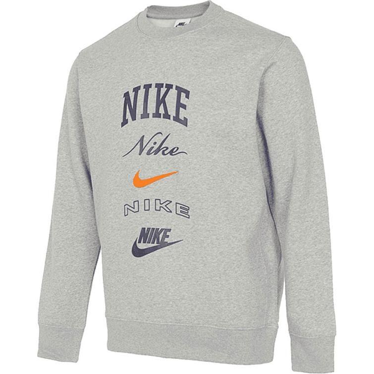 Nike Club Fleece Letter Crew Neck