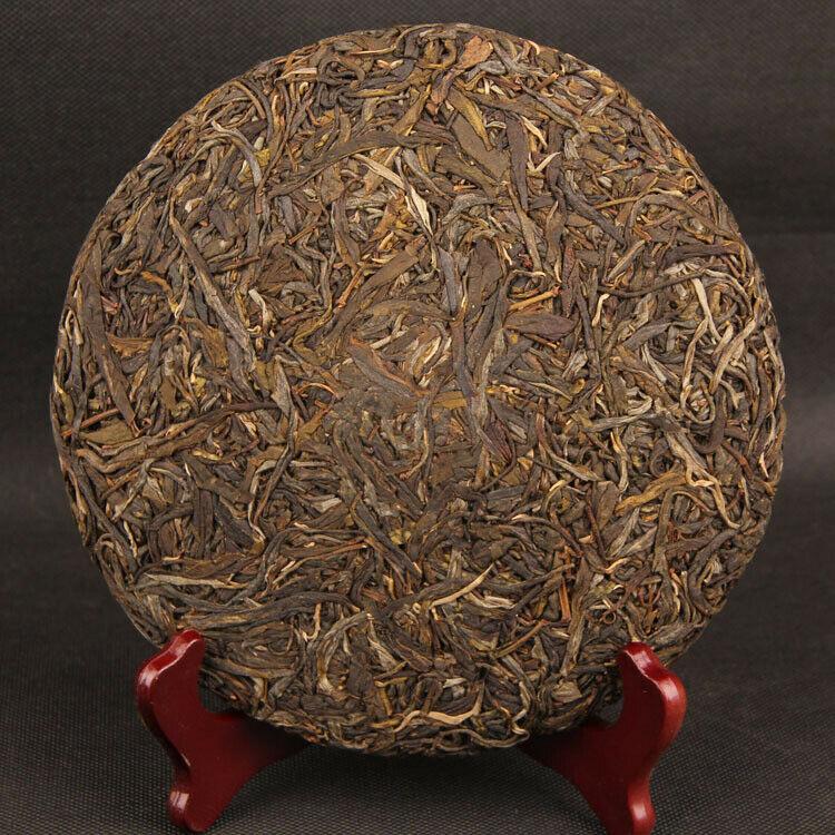 Bing Dao – gâteau au thé Pu'er avec arbres anciens, 357g, Collection de thé Pu'er cru chinois, cadeau