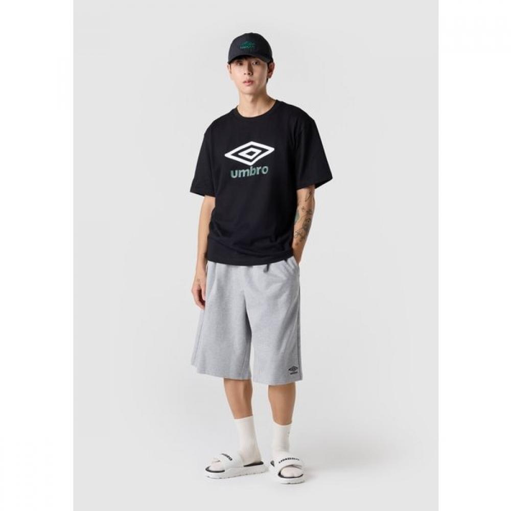 Umbro EssenTial Big Logo T shirT Ur123crs18 Blk