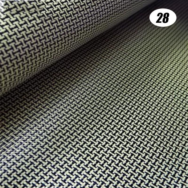20x20cm Carbon Aramid Fiber Hybrid Fabric Cloth Twill Plain Weave Material Decor 3K Carbon Fiber Aramid Fiber DIY Material Suppl