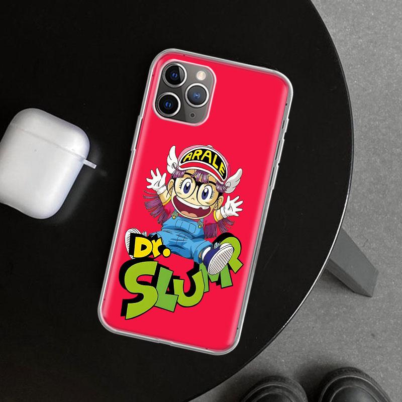 Arale Dr Slump Phone Case Cover for iPhone 11 12 13 Mini 14 15 Plus 16 Pro Max 17 Air 7 8 + SE Art Customized Fundas 11 12 13 Mi