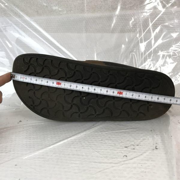 Birkenstock Leather Sandals Shoes 40 25 Brown(USED)