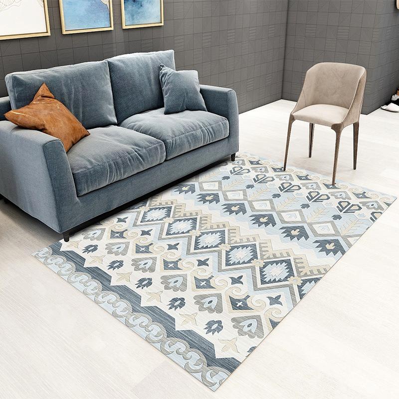Nordic Minimalist Style Carpets for Living Room and Bedroom Home Decoration Carpet for Home Rugs Thicken Non-Slip Floor Mats