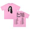 GF Lauren Spencer Smith The Art Of Being A Mess Tour TShirt Crewneck Short Sleeve Cotton Tee for Men Women Streetwear Tops