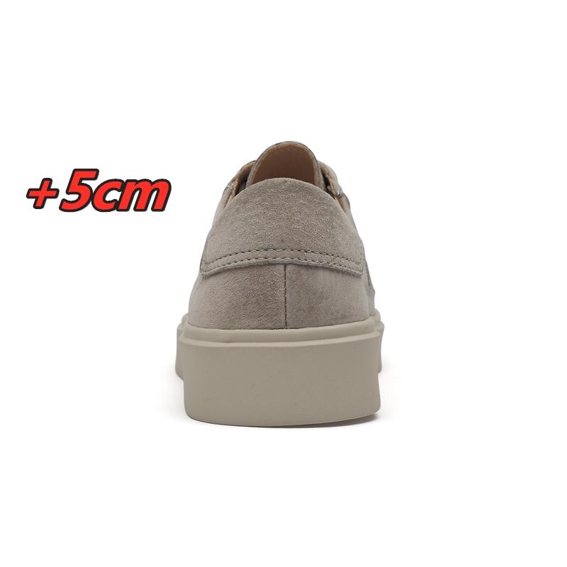 Fashion FUQIAO Elevator Shoes Men Sneakers Height Increase Shoes Height Shoes Thick Insole 5CM Tall Shoes Tall Men Shoes Lift Sneakers
