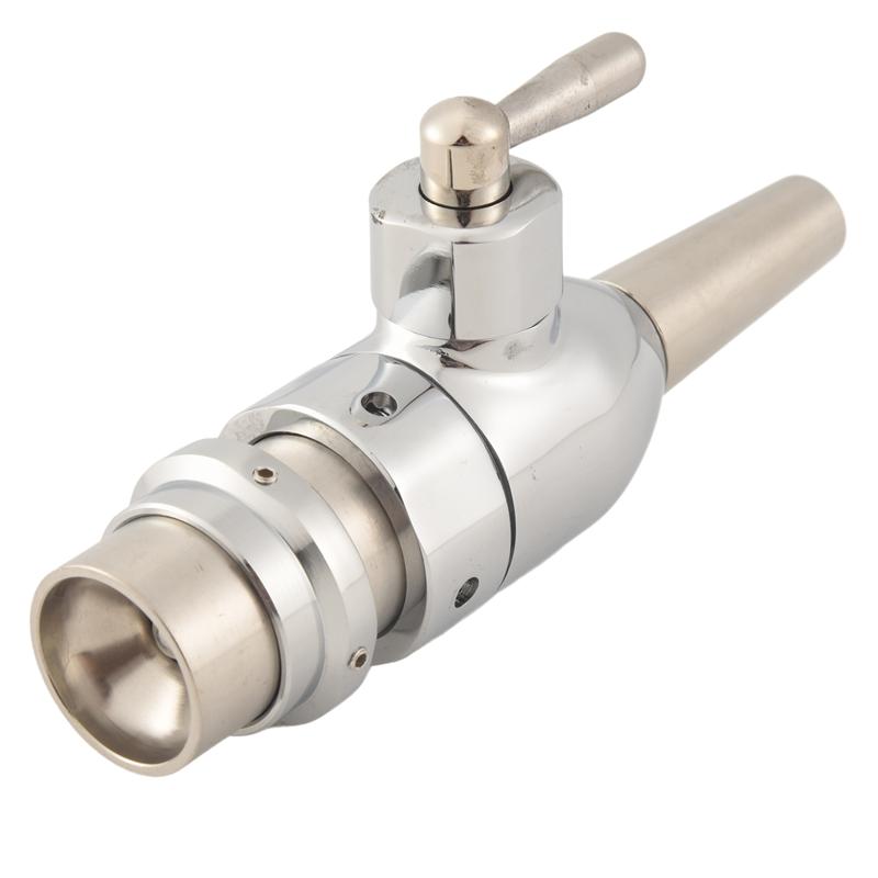 

Bottle Filler Adapter,Bottle Filling Tap,Beer Valve Faucet Stainless Steel Tap Brewing Black Beer Adjustable Tap срібний