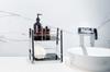 AWD INTERIOR 2014 standing shelf black marble 2 shelves