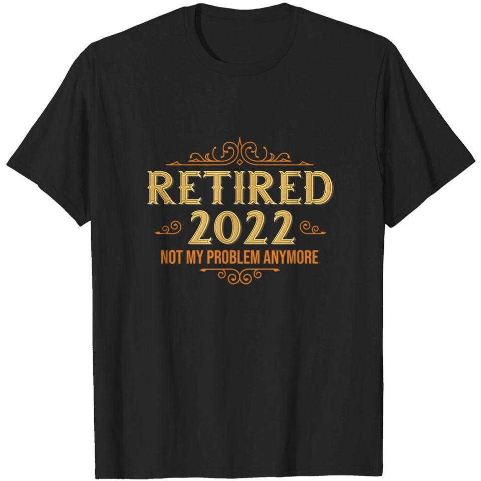 

Retired 2022, Retirement Gifts For Men & Women, Funny T-Shirt Classic T-shirt XL