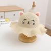 Multiple Colors Girls Sun Hat Cute Cat Children Sun Hat Fashion Fisherman Hat  Summer