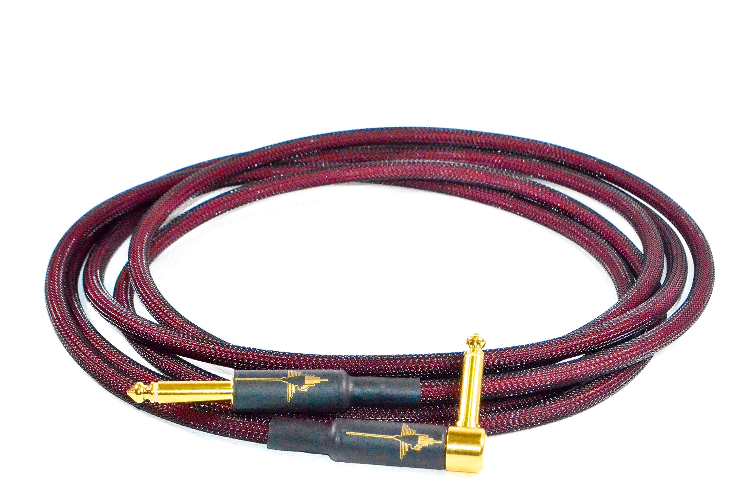 

NAZCA HiFC CABLE Cable 3m Phone HiFC 3m LS Guitar/Bass L-shaped Phone-Straight 119-07-LS30
